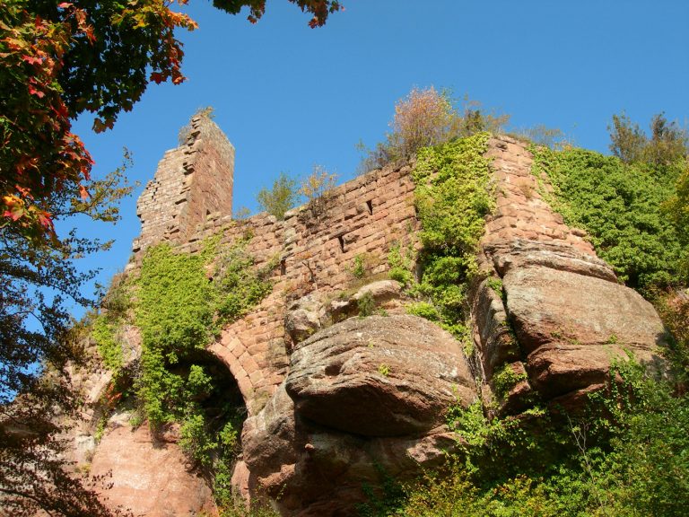 Donjon du château de Guirbaden - Crédit : ADT67 C. Fleith