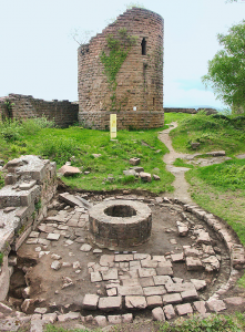 ruine château fort