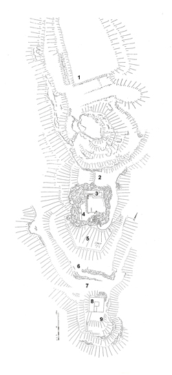  Plan-croquis de N. Mengus