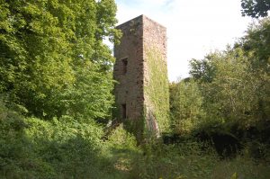 Tour médiane du château de Greifenstein - Crédit : ACFA